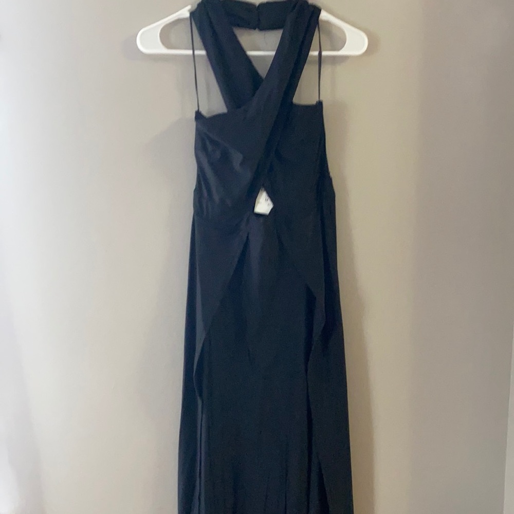 Black long dress